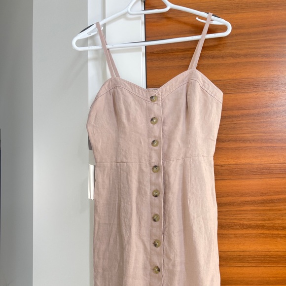 Aritzia Wilfred Ducharme Linen Dress - Color Camille - Picture 2 of 4